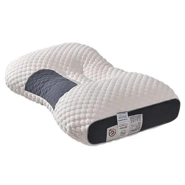 ComfyRelax | Geformtes Kissen mit Massagefunktion für ultimativen Komfort - Brezella