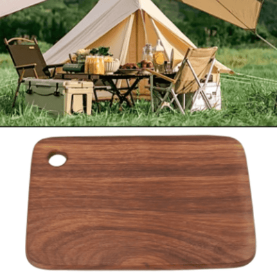 WanderChop | Leichte, tragbare Holz-Schneidebretter - Brezella