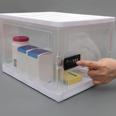FreshSafe | Kühlschrankbox mit Kombinationssicherung - Brezella