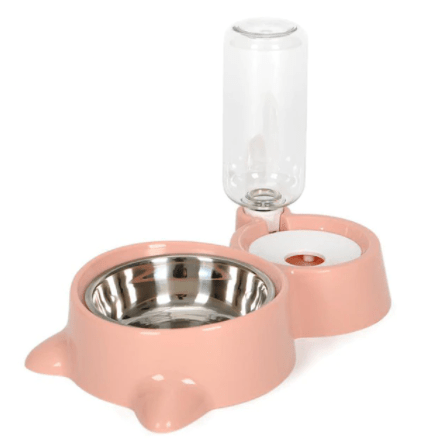 PawDuo | 2-in-1 Futternapf für Hund und Katze - Brezella