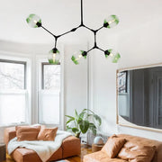 OrbitGlow | Sputnik-Hängelampe mit einzigartigen Glasbubbles - Brezella