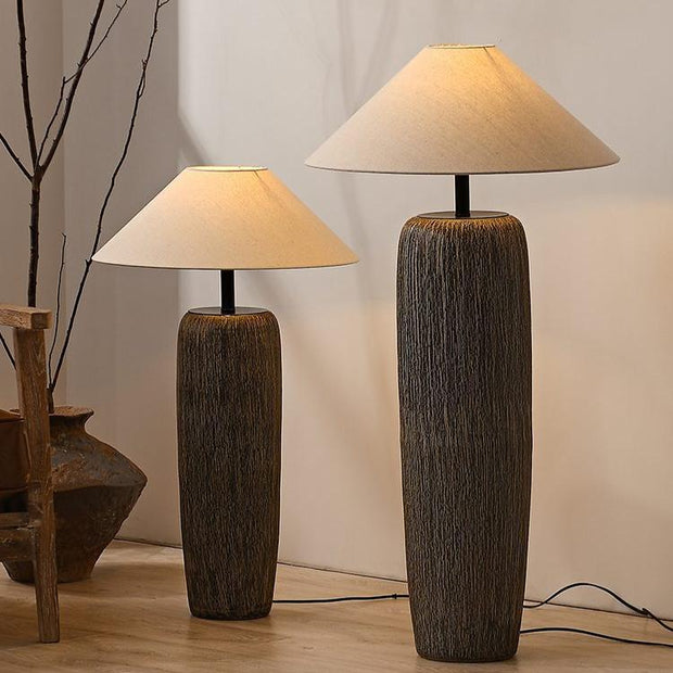 RustikaGlow | Vintage-Holzlampe mit zeitlosem Design - Brezella