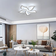 Moderne LED-Deckenleuchte in Blumenform