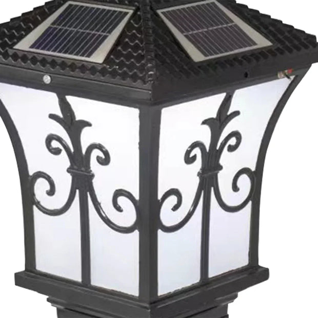 SolarEleganz | Stilvolle Retro-Solarleuchte für draußen - Brezella