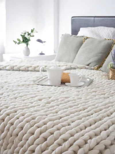SoftWool | Kaschmir-Decke für luxuriösen Komfort und Wärme - Brezella