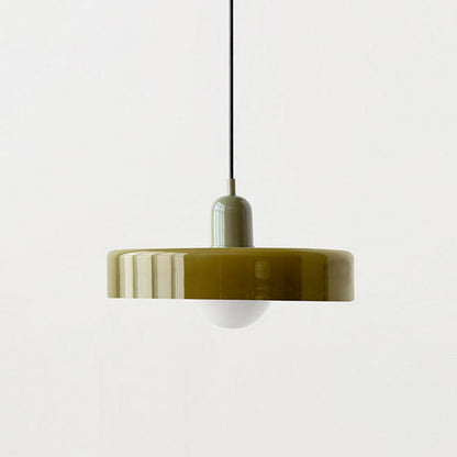 LumenKreis | Zeitlose Glas Pendelleuchte für klare Akzente - Brezella