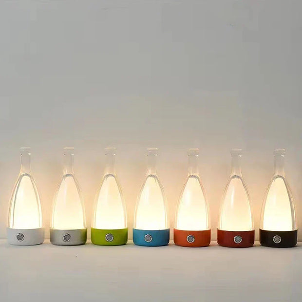 GlanzFlasche | Elegante Flaschenlampe für charmante Beleuchtung - Brezella