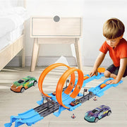 PowerDrive | Schnelles Spielzeugauto mit Turbo - Brezella