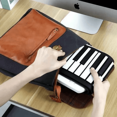 FlexPiano | Flexibles Klavier mit Stereo-Sound für überall - Brezella