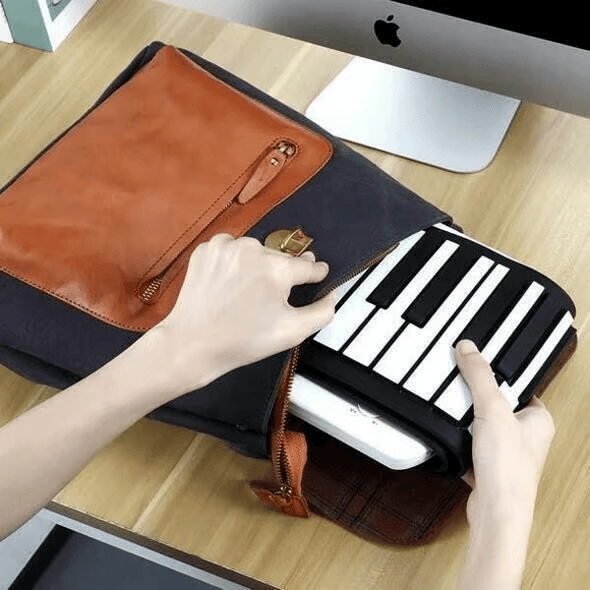 FlexPiano | Flexibles Klavier mit Stereo-Sound für überall - Brezella