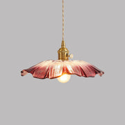 Vintage Hängelampen mit Blumenmuster