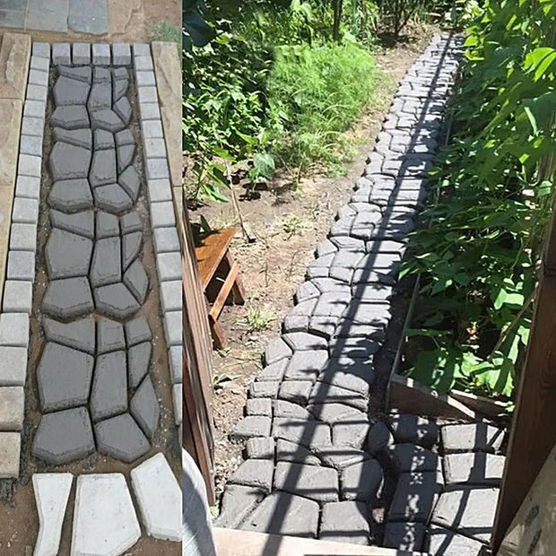 WegeKunst | Flexibles Design für Einzigartige Gartenwege - Brezella