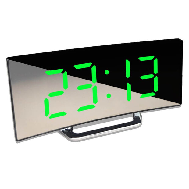 SmartWake | LED Wecker mit flexiblem Display und Nachtmodus - Brezella