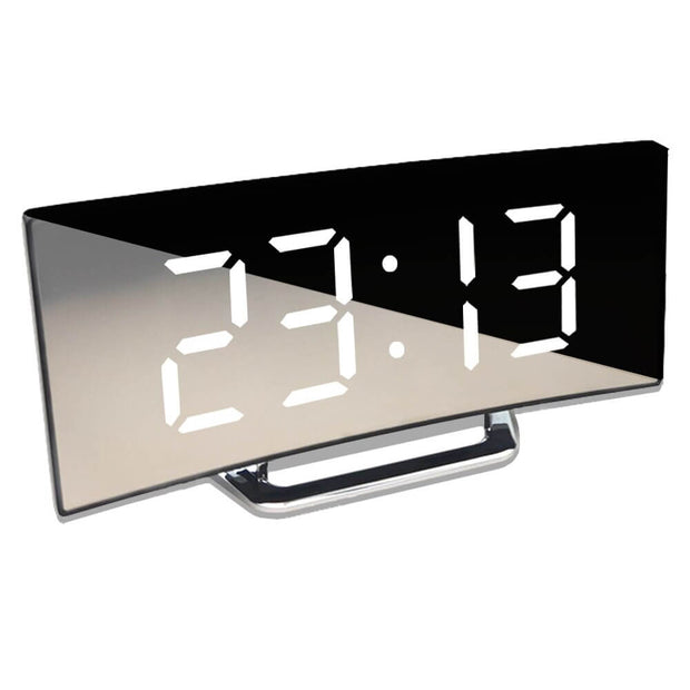 SmartWake | LED Wecker mit flexiblem Display und Nachtmodus - Brezella