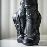 TanzVase | Realistische Ballettschuh-Skulptur - Brezella