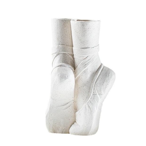 TanzVase | Realistische Ballettschuh-Skulptur - Brezella