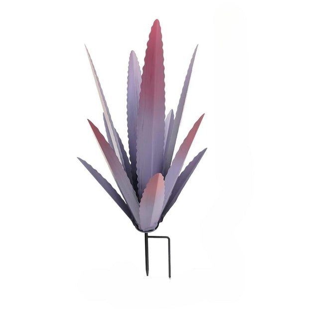GlowFlora | Stilvolle Metall-Agave für stimmungsvolle Außenbereiche - Brezella
