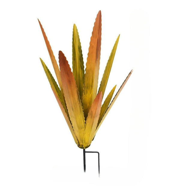 GlowFlora | Stilvolle Metall-Agave für stimmungsvolle Außenbereiche - Brezella