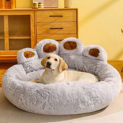 LumiFur | Velvet Pet Kennel für Wärme und Sicherheit - Brezella