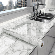 StoneShield | Elegante Küchenfolie mit Marmordesign - Brezella