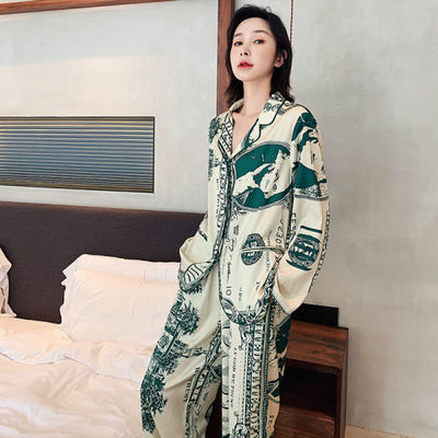 NachtGlanz | Premium Pyjama-Set mit Stil und Komfort - Brezella