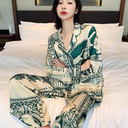 NachtGlanz | Premium Pyjama-Set mit Stil und Komfort - Brezella