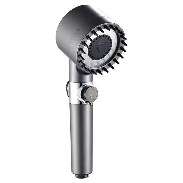 PowerJet | Hochdruck-Duschkopf mit integriertem Filter für glänzendes Haar und strahlende Haut - Brezella