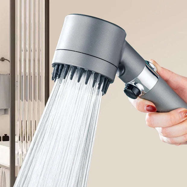 PowerJet | Hochdruck-Duschkopf mit integriertem Filter für glänzendes Haar und strahlende Haut - Brezella
