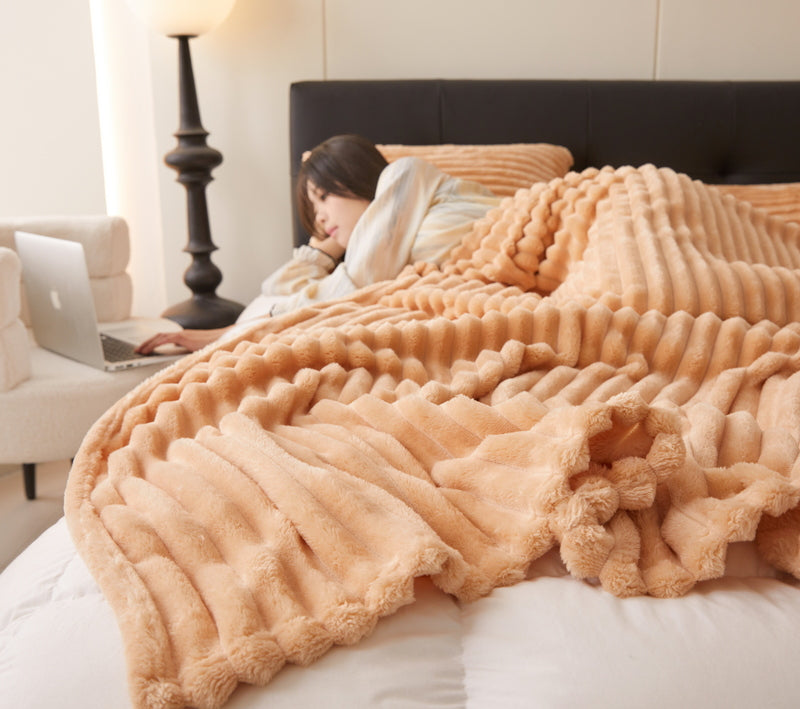 CozyFleece | Komfortable Korallenfleece-Decke für kalte Tage