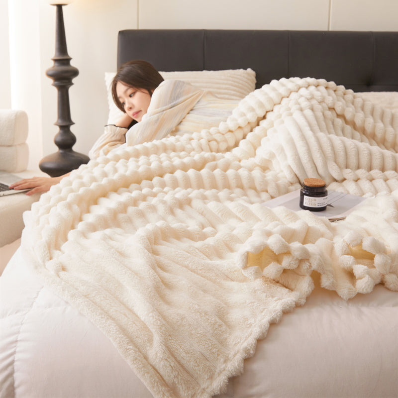 CozyFleece | Komfortable Korallenfleece-Decke für kalte Tage
