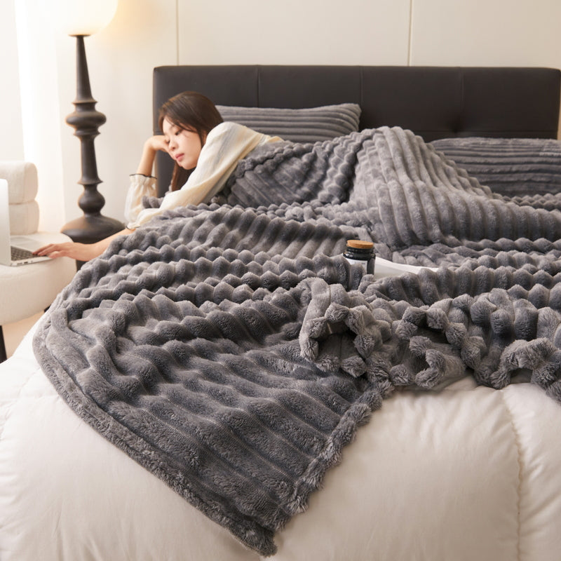 CozyFleece | Komfortable Korallenfleece-Decke für kalte Tage