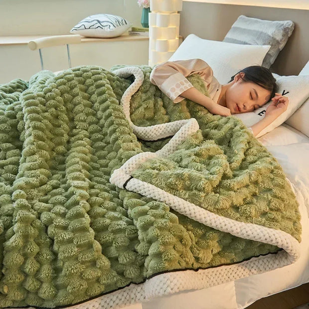 FlauschZauber | Luxuriöse Softtouch-Decke - Brezella