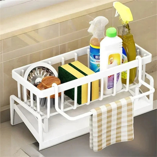 VivoDrainRack | Multifunktionaler Organizer für Küche und Spüle - Brezella