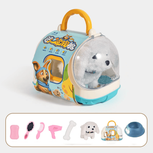 PawBuddy | Interaktiver Kuschelhund für kleine Tierfreunde - Brezella