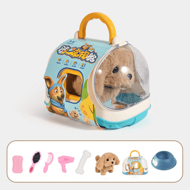 PawBuddy | Interaktiver Kuschelhund für kleine Tierfreunde - Brezella