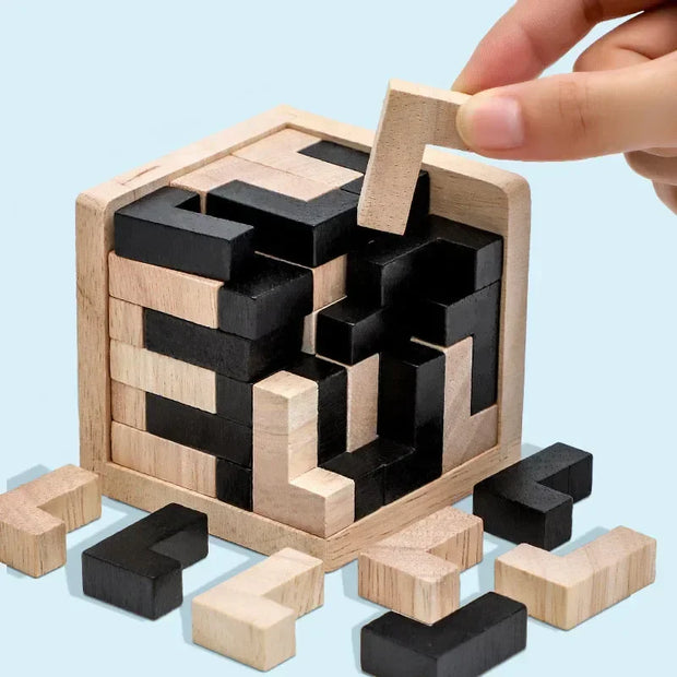 CubistRätsel | 3D-Puzzle für schlaue Köpfe - Brezella