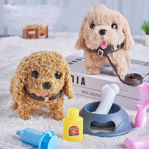 PawBuddy | Interaktiver Kuschelhund für kleine Tierfreunde - Brezella