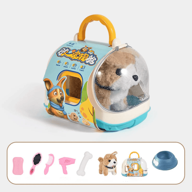 PawBuddy | Interaktiver Kuschelhund für kleine Tierfreunde - Brezella