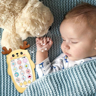 LachLaut | Kindertelefon mit fröhlichen Interaktionen - Brezella