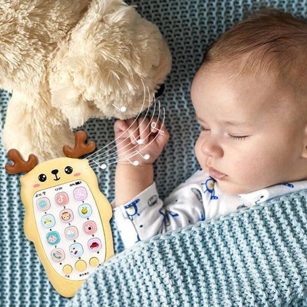 LachLaut | Kindertelefon mit fröhlichen Interaktionen - Brezella