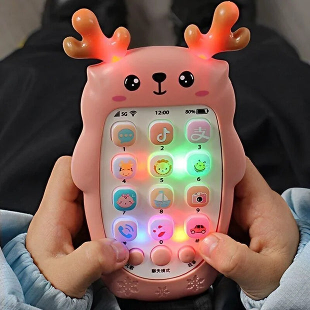 LachLaut | Kindertelefon mit fröhlichen Interaktionen - Brezella