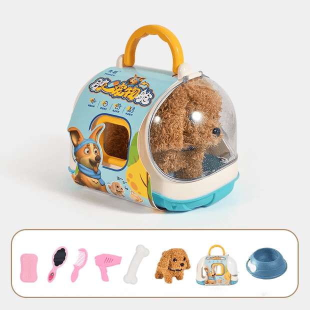 PawBuddy | Interaktiver Kuschelhund für kleine Tierfreunde - Brezella