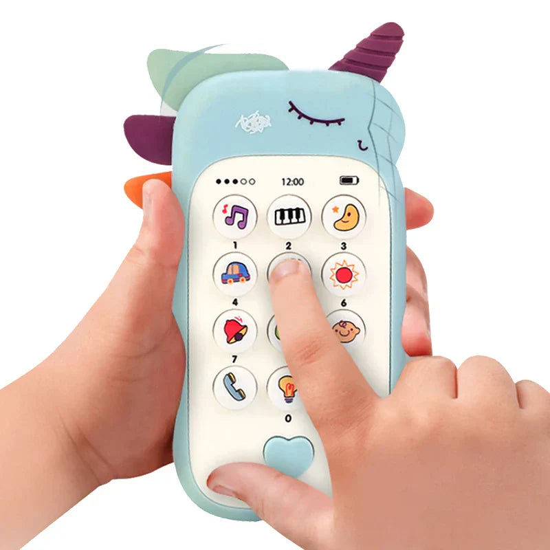 MelodyCall | Kindertelefon mit fröhlichen Klängen - Brezella