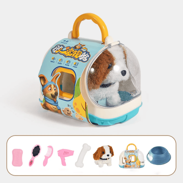 PawBuddy | Interaktiver Kuschelhund für kleine Tierfreunde - Brezella