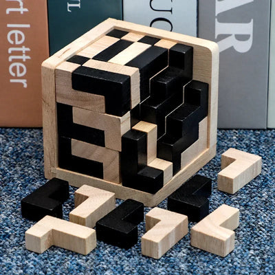CubistRätsel | 3D-Puzzle für schlaue Köpfe - Brezella