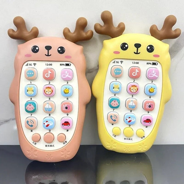 LachLaut | Kindertelefon mit fröhlichen Interaktionen - Brezella