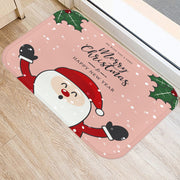FroheWillkommen | Luxus-Türmatte im weihnachtlichen Design - Brezella