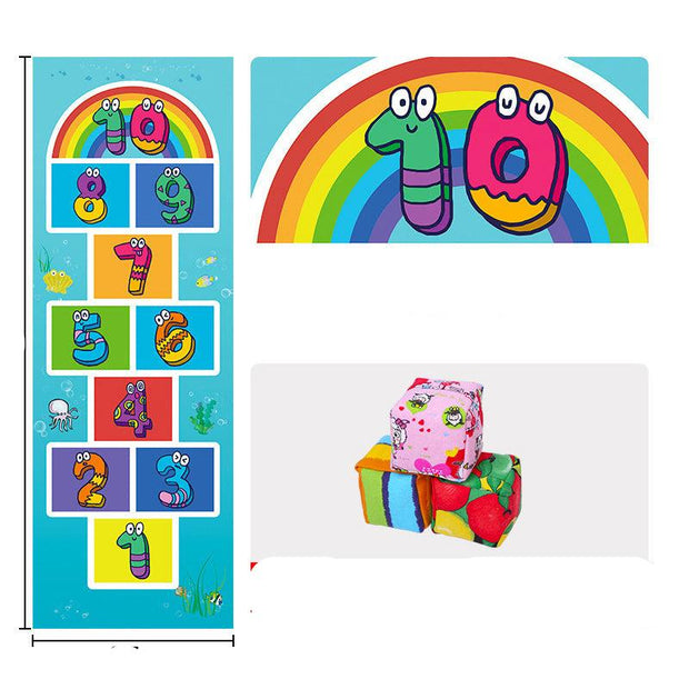 SprungSpaß | Hinkelmatte für Kinder - Brezella