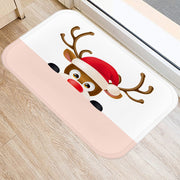 FroheWillkommen | Luxus-Türmatte im weihnachtlichen Design - Brezella