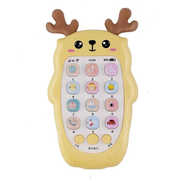 LachLaut | Kindertelefon mit fröhlichen Interaktionen - Brezella